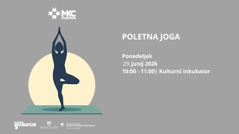 Poletna joga v Kulturnem inkubatorju