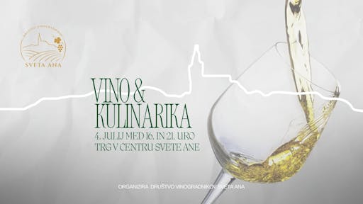 Vino & kulinarika - dan vinarjev Svete Ane