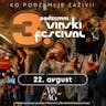 Podzemni festival v Vinagu