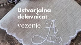 Ustvarjalna delavnica: Vezenje l mömax Maribor