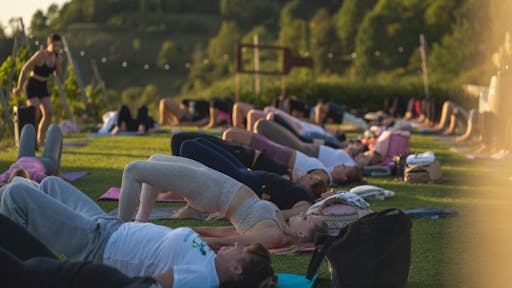 Joga in meditacija na prostem