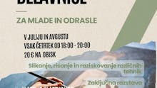 Likovne delavnice za mlade in odrasle