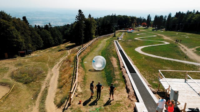 Zorbing adrenalin
