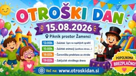 Otroški dan 2026 na piknik prostoru v Žamencih