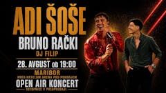 Konec poletja: Adi Šoše in Bruno Rački Open Air koncert