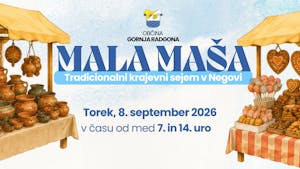 Tradicionalni krajevni sejem Mala maša v Negovi