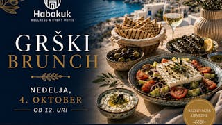 Grški brunch v Hotelu Habakuk