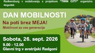 DAN MOBILNOSTI – Na poti brez meja