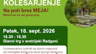 KOLESARJENJE – Na poti brez meja