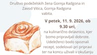 Kulinarična delavnica: dvoplastno orehovo pecivo z marmelado