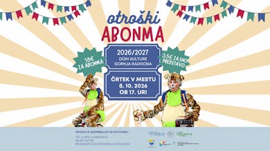 Predstava za otroke: Črtek v mestu