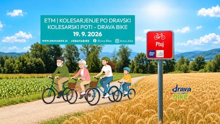 ETM | Kolesarski izlet po Dravski kolesarski poti Drava Bike