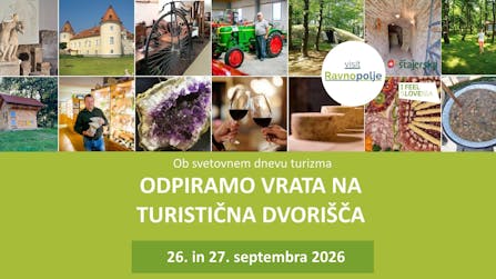 Odpiramo vrata na turistična dvorišča