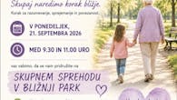 Skupni sprehod ob svetovnem dnevu Alzheimerjeve bolezni