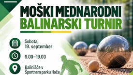 MOŠKI MEDNARODNI BALINARSKI TURNIR