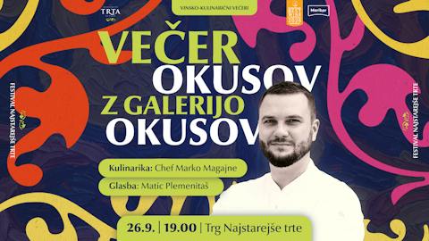 Večer okusov z Galerijo okusov