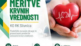 Meritve krvnih vrednosti (KO RK Slivnica)