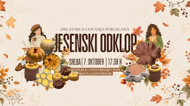 Jesenska delavnica z igro kalupov in barv