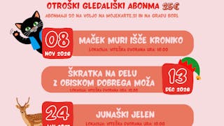 OTROŠKI GLEDALIŠKI ABONMA NA GRADU BORL