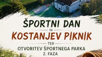 Športni dan in kostanjev piknik ter otvoritev Športnega parka Žetale - 2. faza