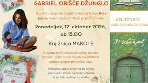 KNJIŽNICA MAKOLE: URA PRAVLJIC Z JOGO ZA OTROKE GABRIEL OBIŠČE DŽUNGLO