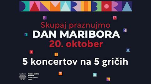 Dan Maribora 2026 | 5 koncertov na 5 lokacijah