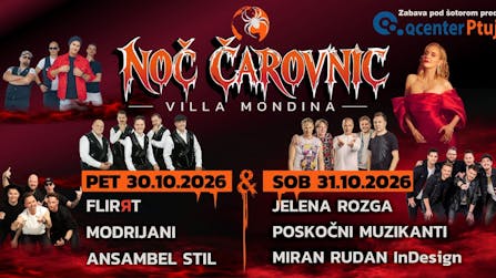 VILLA MONDINA NOČ ČAROVNIC 2026