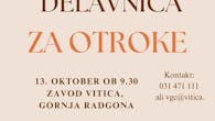 Ustvarjalna delavnica za otroke