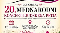 20. MEDNARODNI KONCERT LJUDSKEGA PETJA