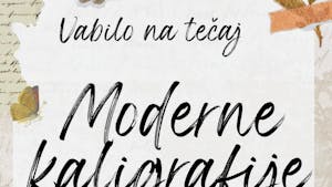 TEČAJ KALIGRAFIJE