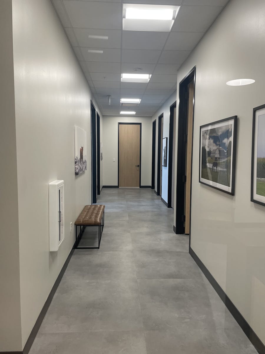 Longhorn Imaging hallway