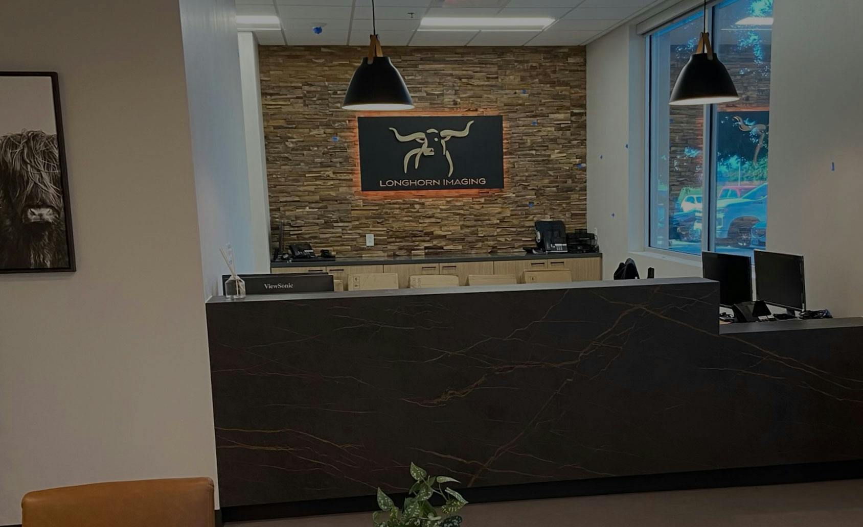Longhorn Imaging waiting room