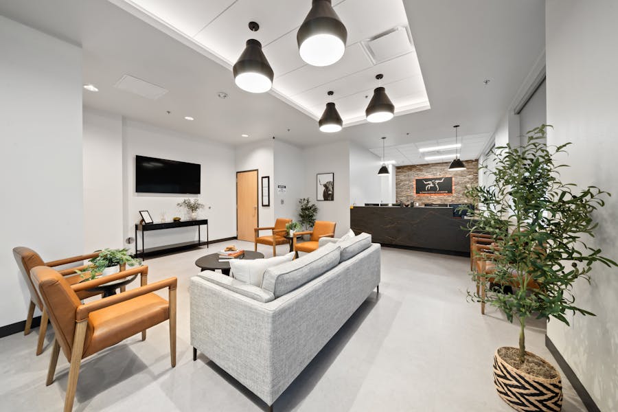 Longhorn Imaging kitchen in office