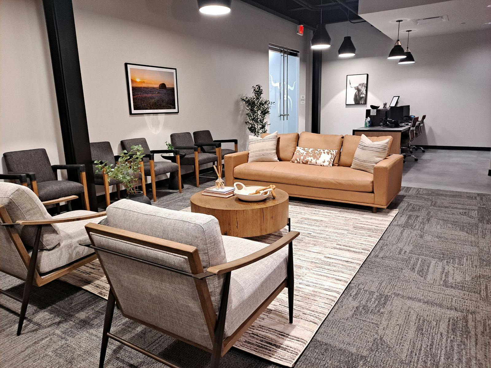 Longhorn Imaging waiting room Austin