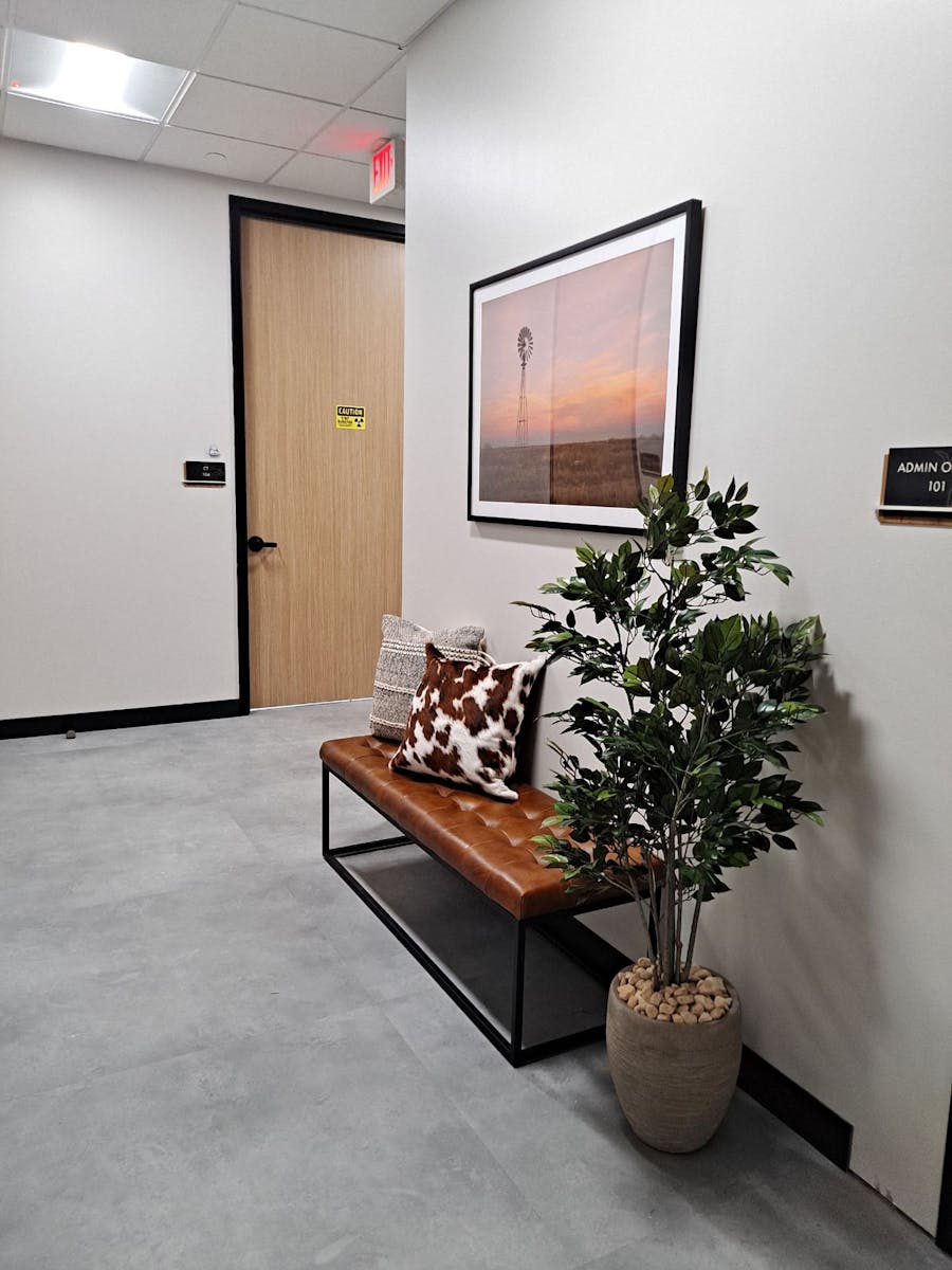 Longhorn Imaging office hallway