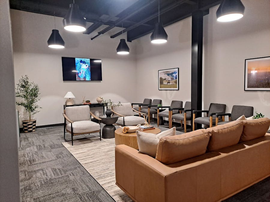 Longhorn Imaging waiting room, Texas