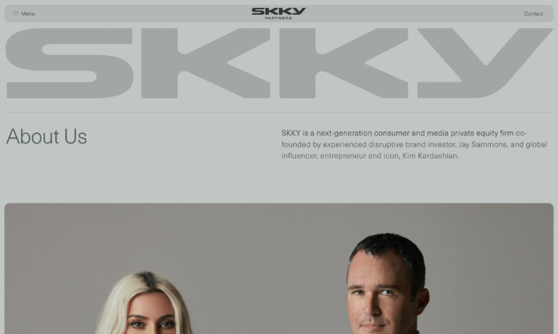 SKKY Partner's about page