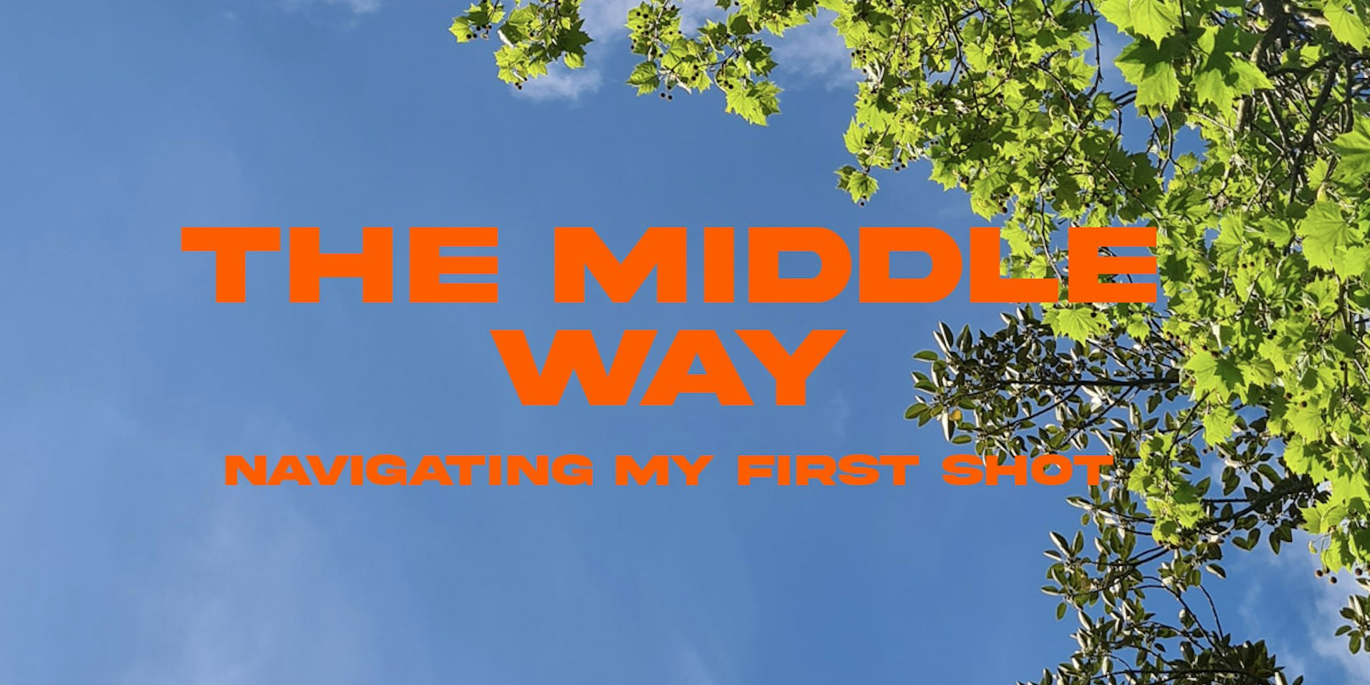 Cover Image for The Middle way – Navigating my first jab 