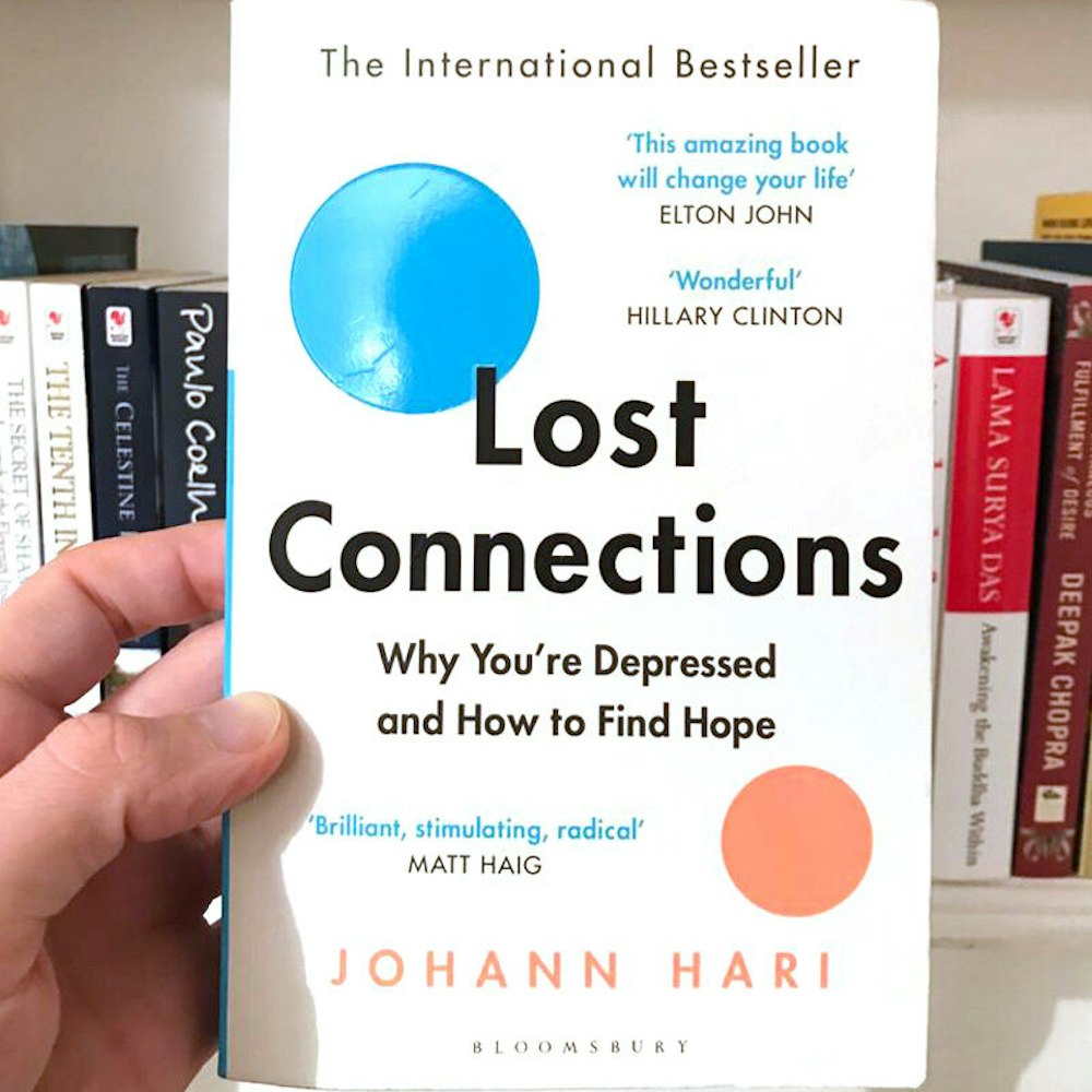 Cover Image for Review: Lost Connection by Johann Hari 