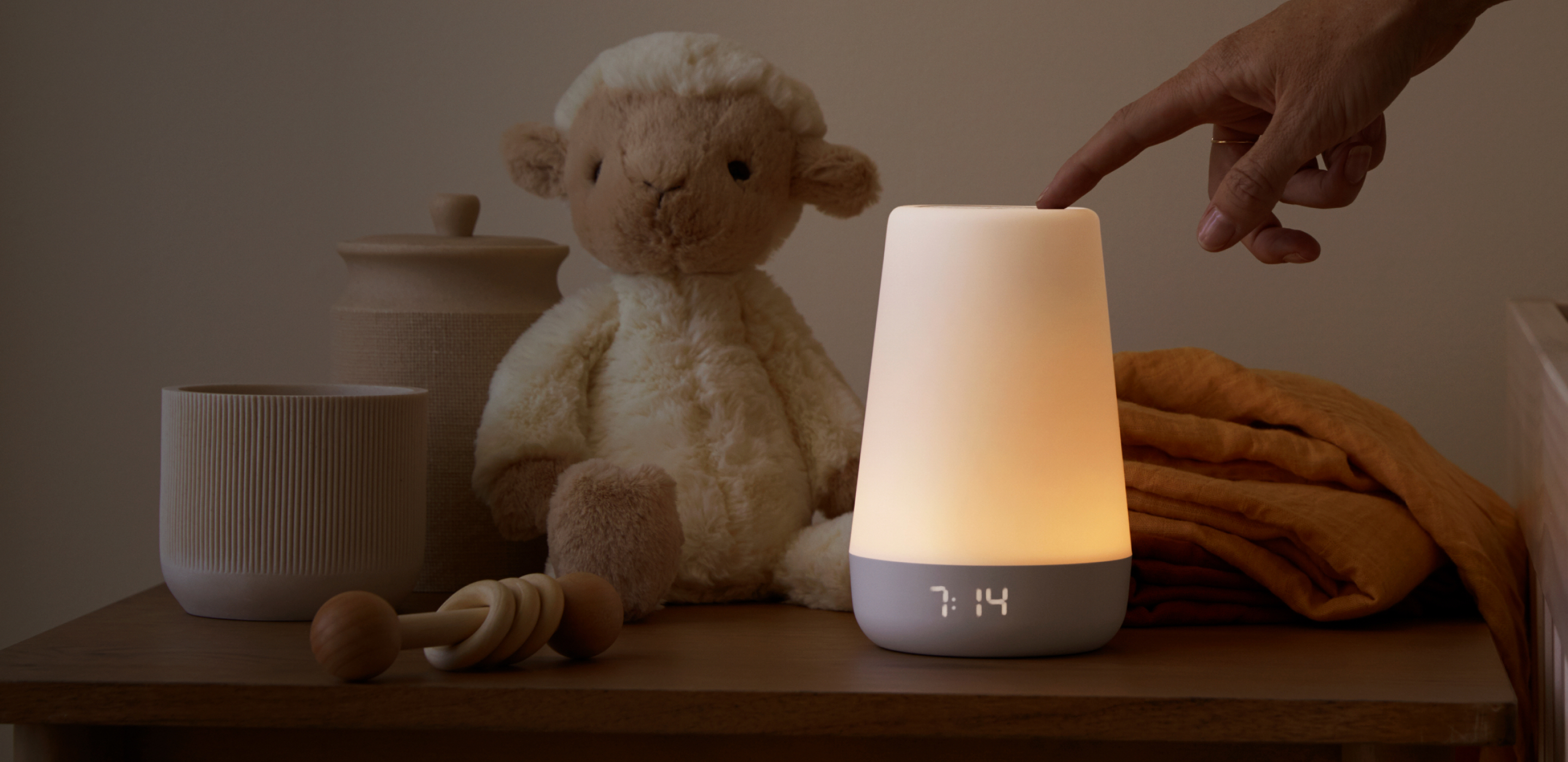 Hatch Rest 2nd generation - Night Light, Sound Machine, and Time-to-Rise