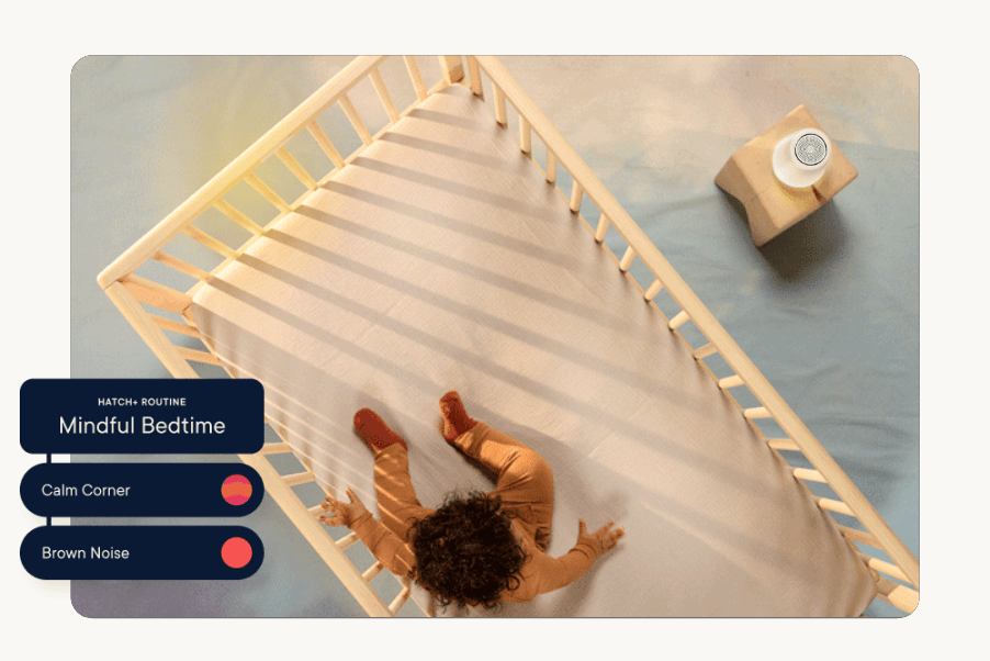 Wind down - Hatch Rest with animated sounds for toddlers.