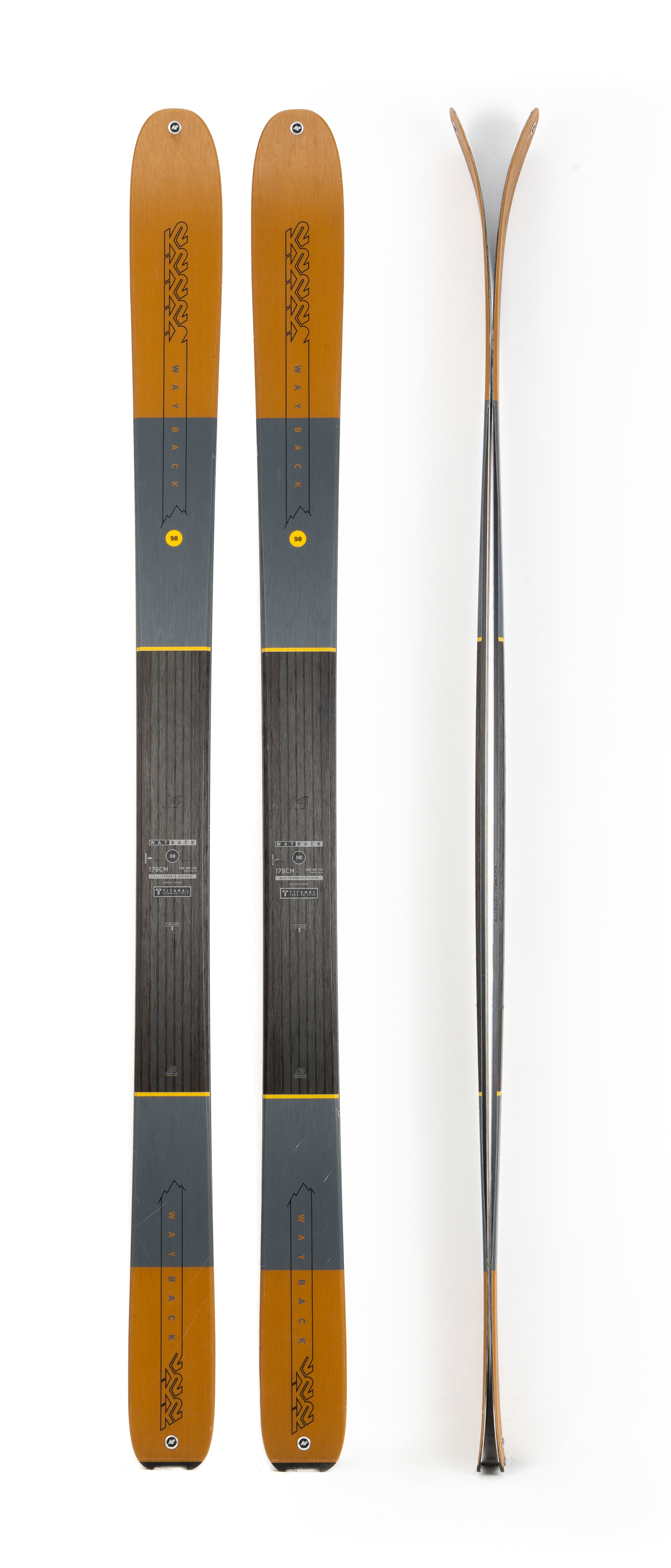 SKI MAPPLE 全国版 1998年版 All mountain ski ZAG slap 98 2023 - US