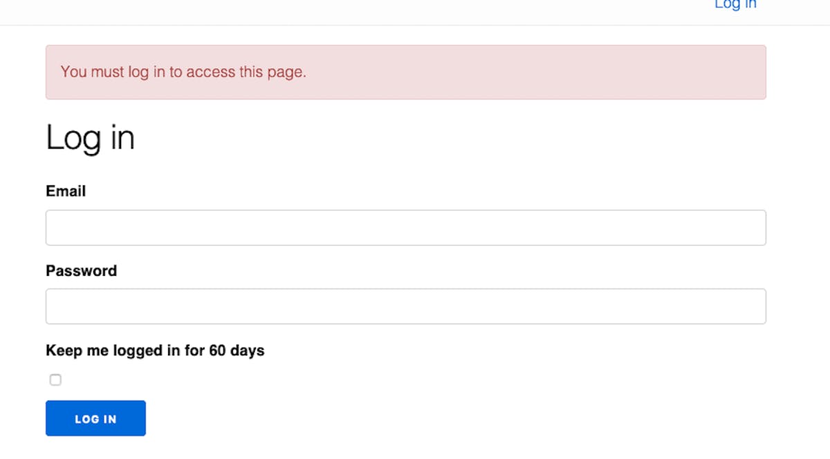 Authentication required