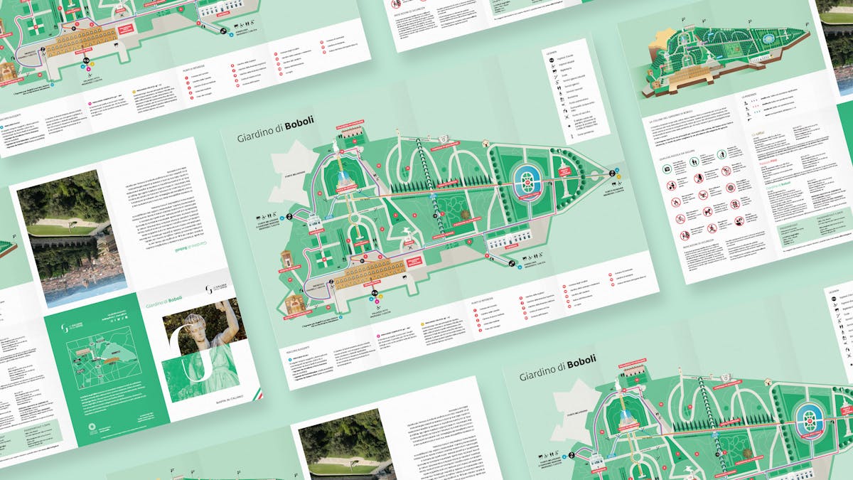 Mappa boboli fronte e retro