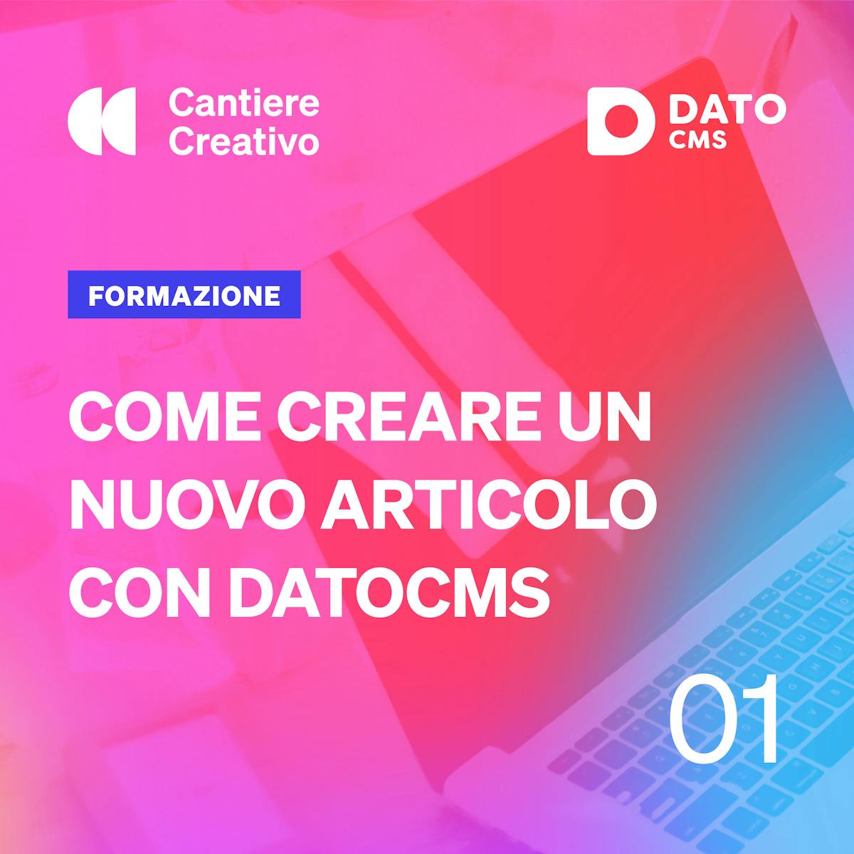 Copertina del primo blogpost formazione su DatoCMS