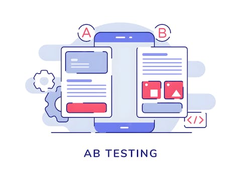 A/B testing con un headless CMS Illustrazione che spiega come l'A/B Test fornisca due versioni del contenuto servito in maniera randomica agli utenti