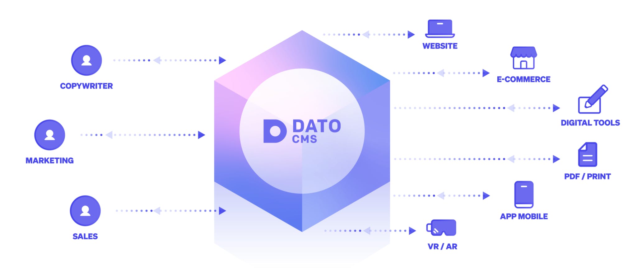 DatoCMS infografica servizi