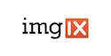 Imgix logo su sfondo bianco