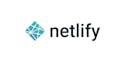 Logo Netlify su sfondo bianco