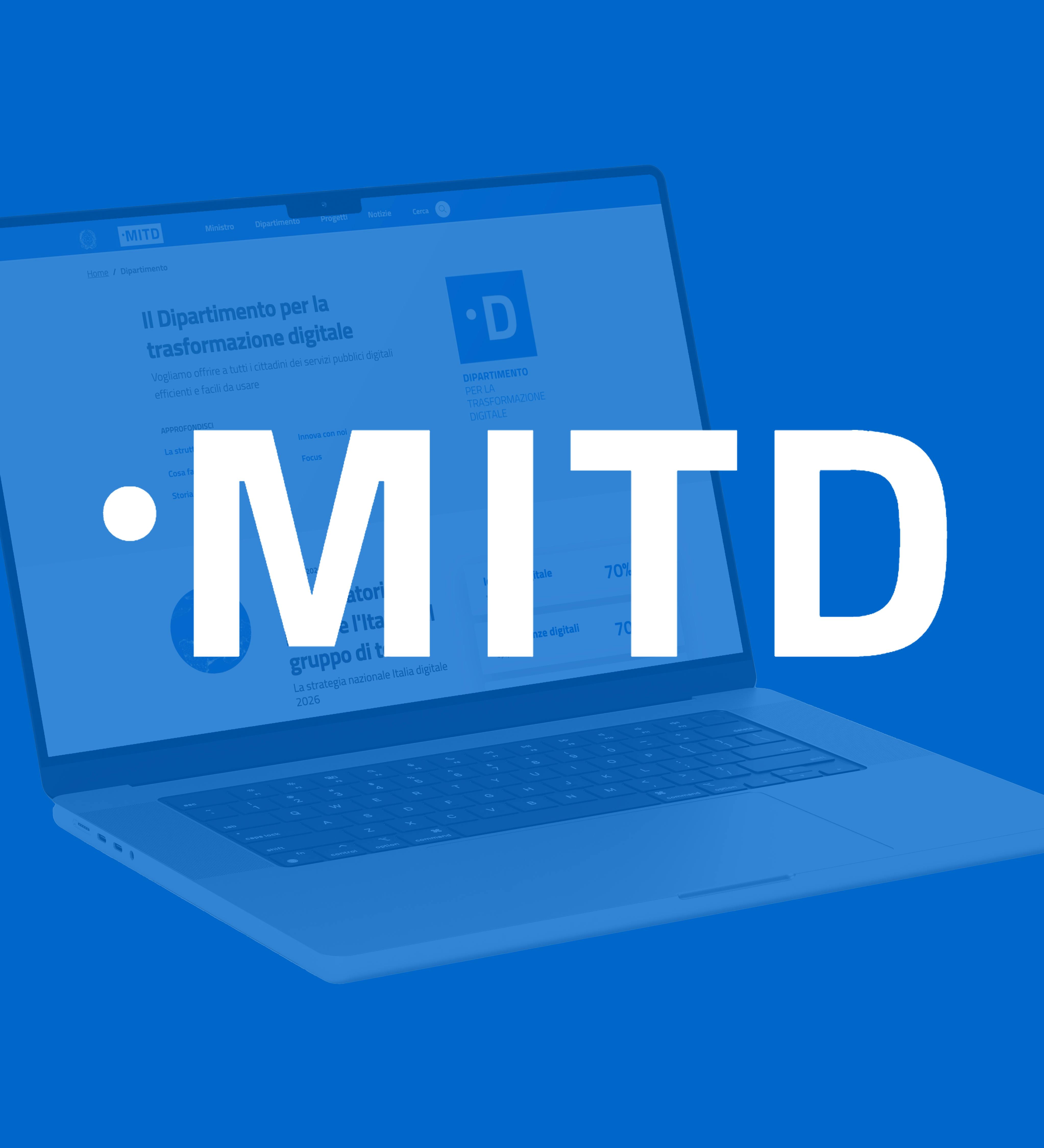 Logo MIDT - Ministero Innovazione Transizione Digitale